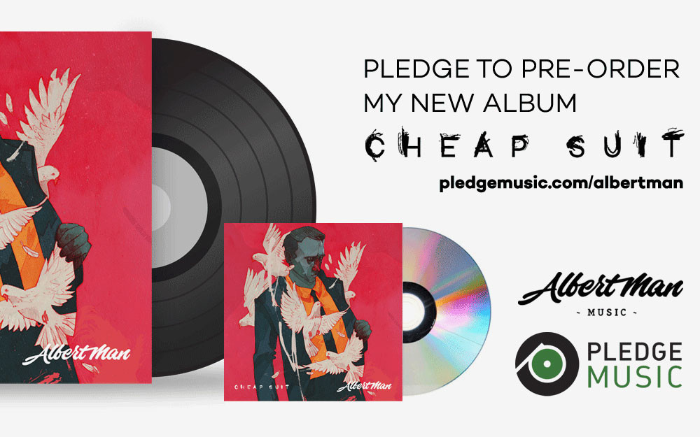 Cheap Suit album CD and vinyl promo