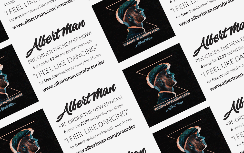 Nothing Of Nothing Much iTunes pre-order flyer